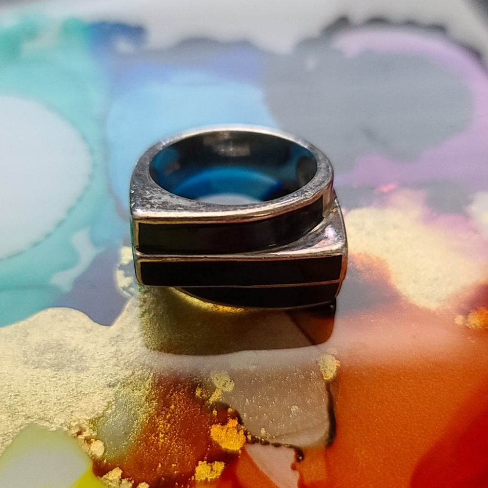10/4 STERLING SILVER RING - Picture 2 of 9